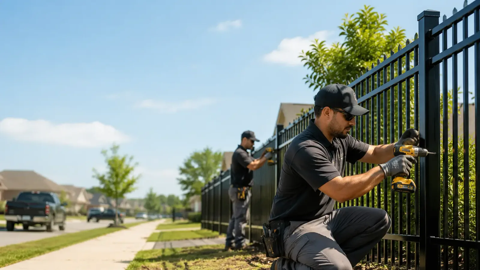 Metal Fence Installation in Mission, SD
